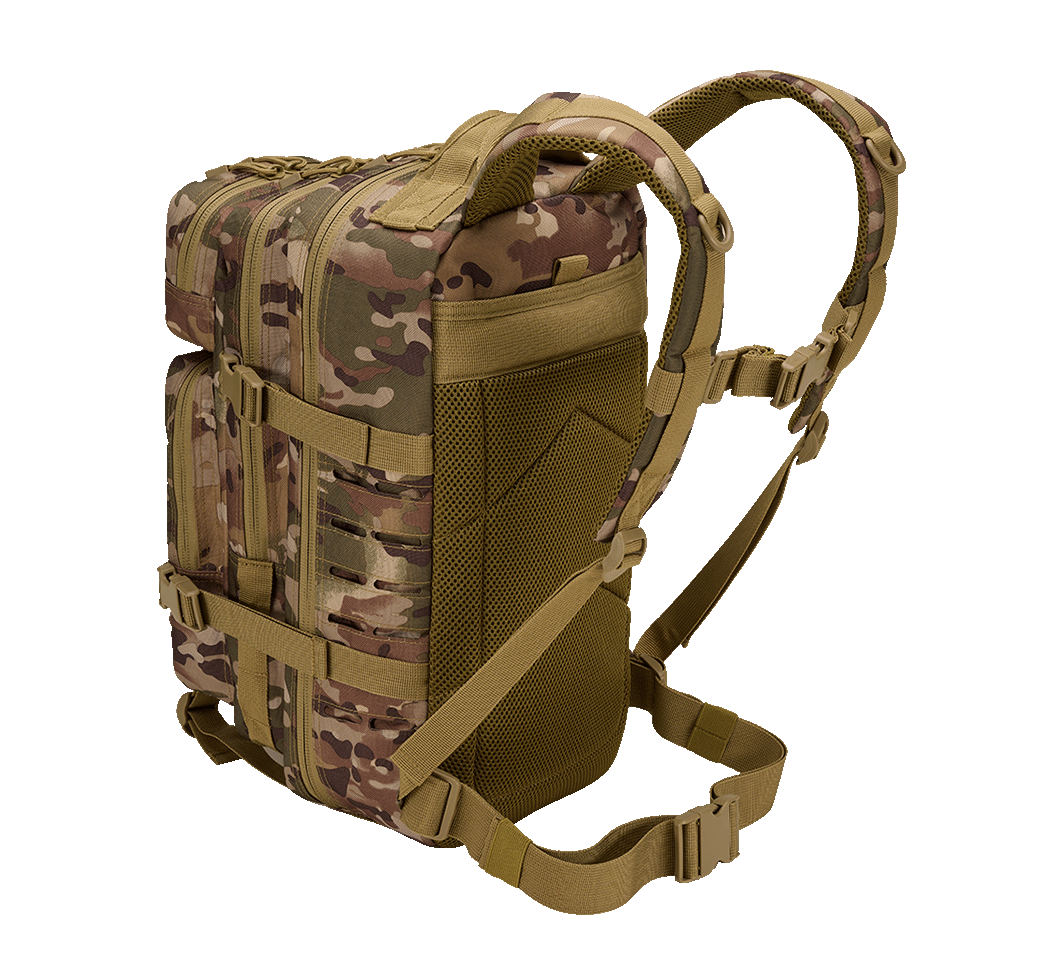 Rucsac US Cooper Lasercut Medium Tactical Camo Brandit - Organizare Strategica
