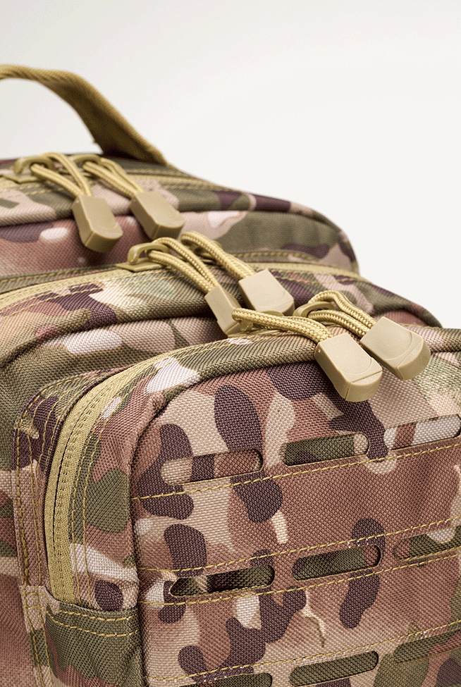 Rucsac US Cooper Lasercut Medium Tactical Camo Brandit - Organizare Strategica