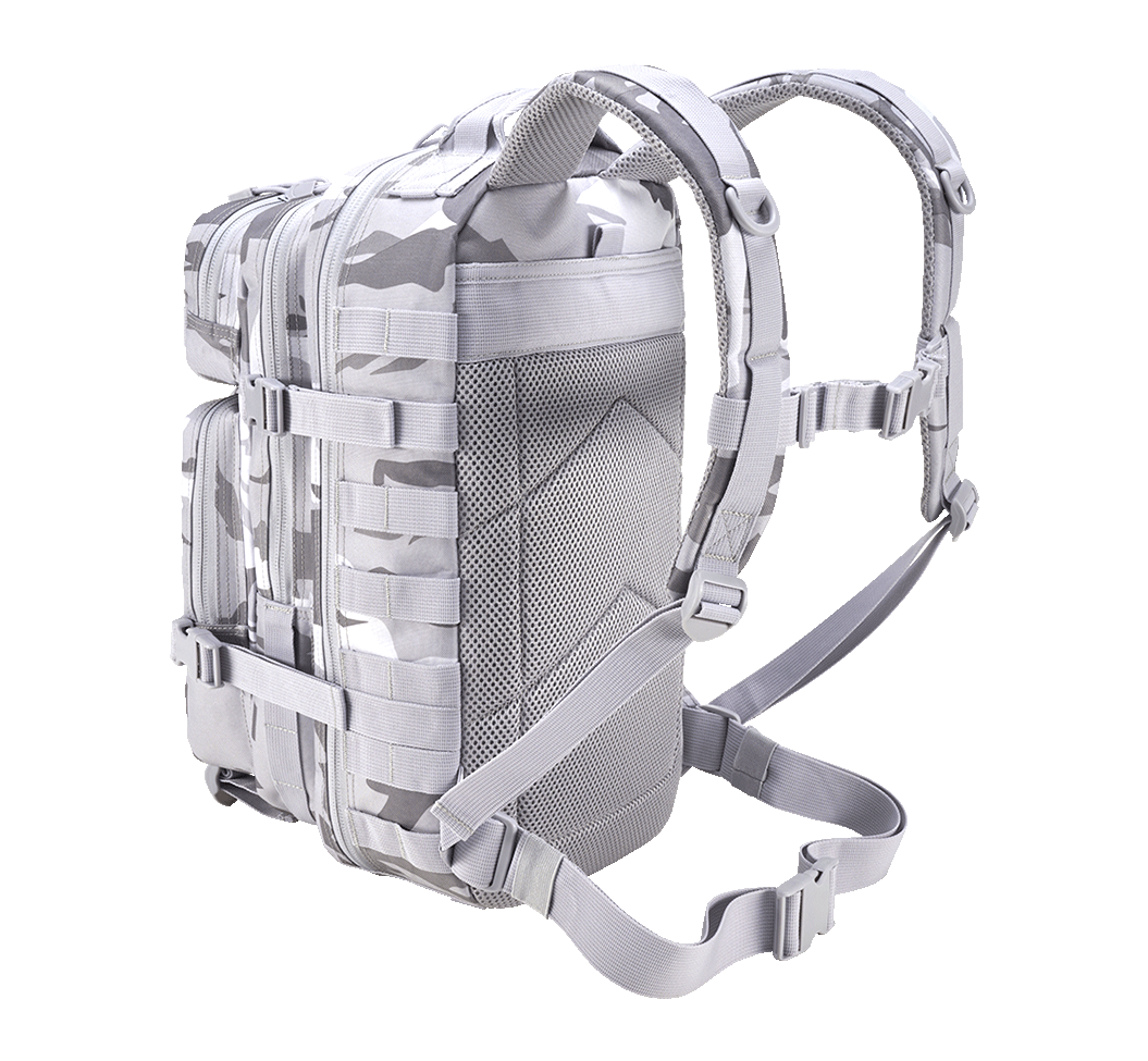 Rucsac US Cooper Medium Blizzard Camo Brandit - Spatiu si Durabilitate