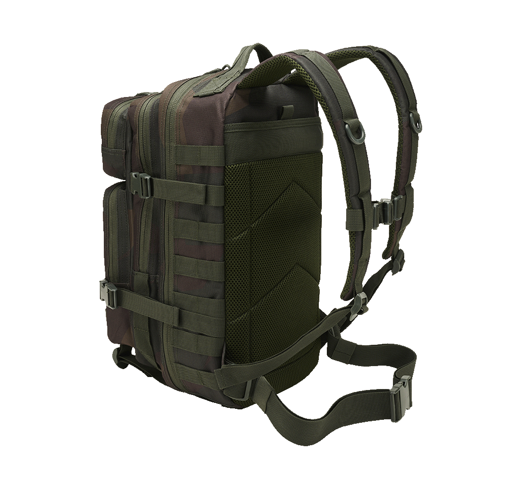 Rucsac US Cooper Medium Dark Woodland Brandit - Durabilitate Esențială