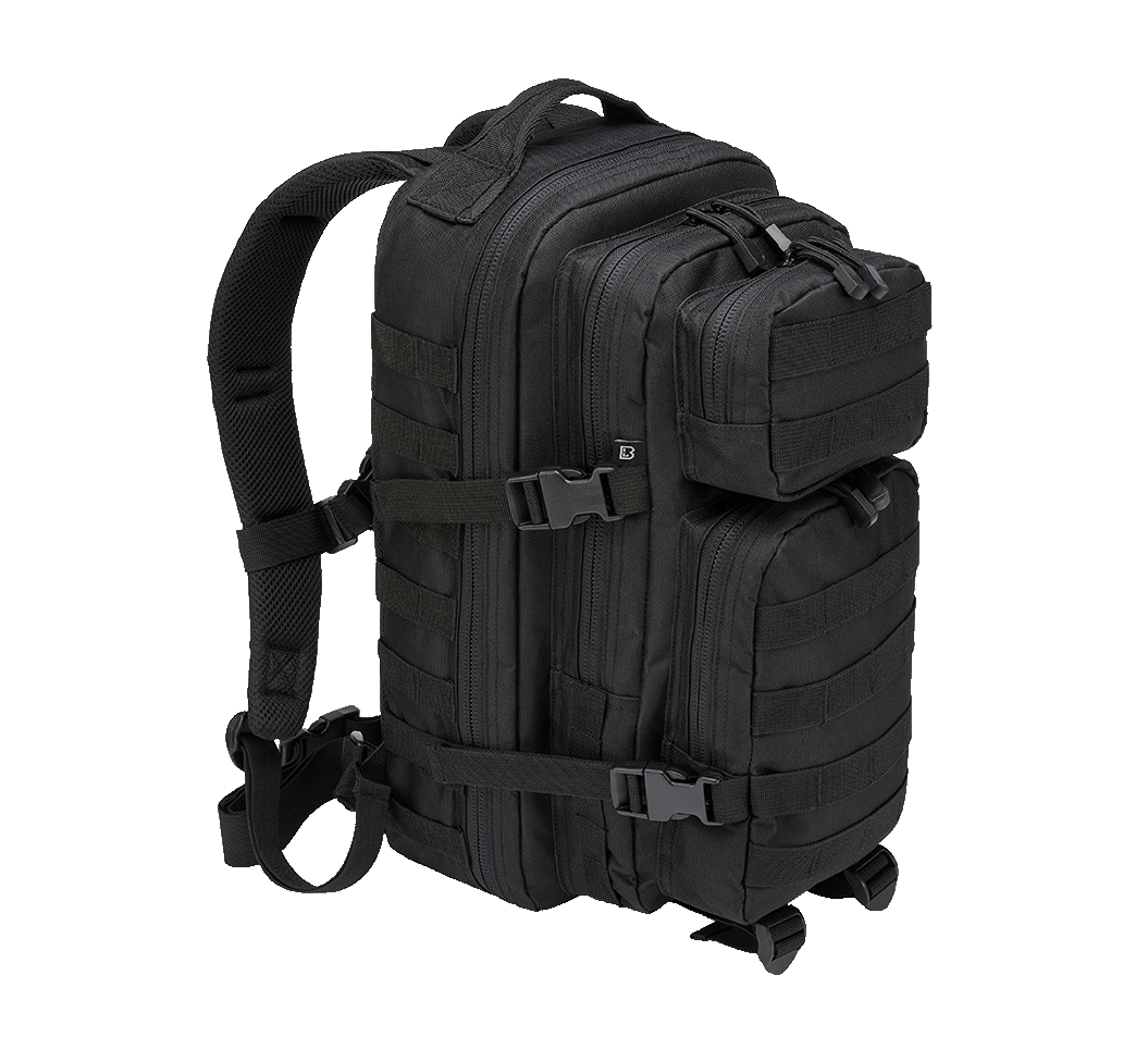 Rucsac US Cooper Medium Negru Brandit - Fiabilitate Multiscop