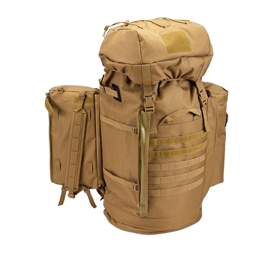 Rucsac US Cooper Mountain Camel Brandit - Spatiu si Durabilitate