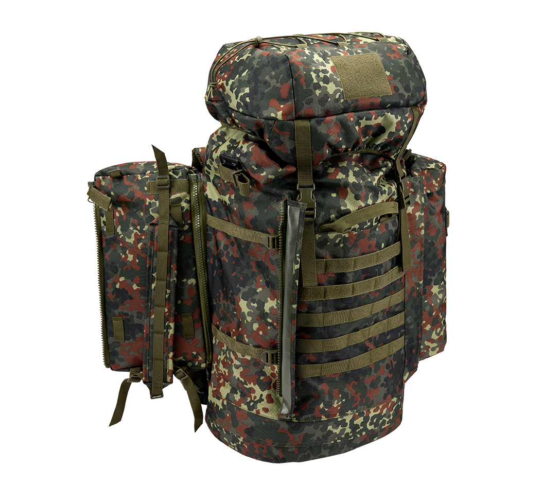 Rucsac US Cooper Mountain Flecktarn Brandit - Versatilitate Robustă
