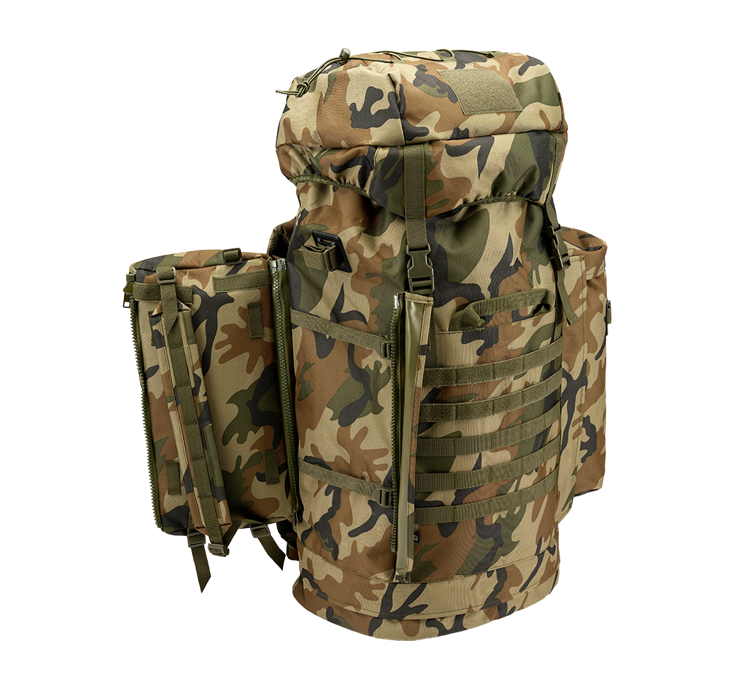 Rucsac US Cooper Mountain Woodland Brandit - Versatilitate Tactică