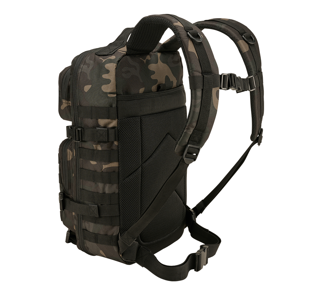 Rucsac US Cooper Patch Large Dark Camo Brandit - Spatiozitate si Rezistenta