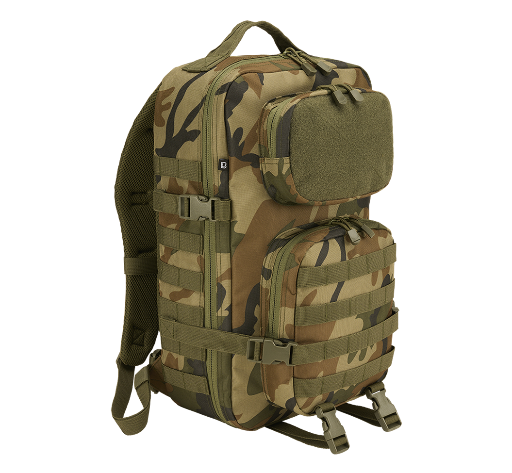 Rucsac US Cooper Patch Large Woodland Brandit - Versatilitate Tactică