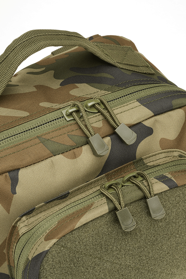 Rucsac US Cooper Patch Large Woodland Brandit - Versatilitate Tactică