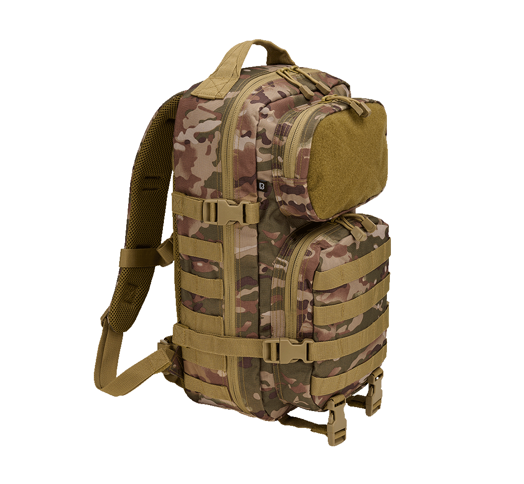 Rucsac US Cooper Patch Medium Tactical Camo Brandit - Adaptabilitate Tactică