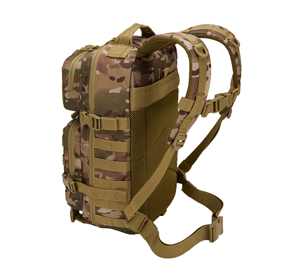Rucsac US Cooper Patch Medium Tactical Camo Brandit - Adaptabilitate Tactică