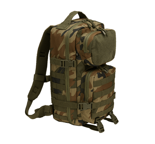 Rucsac US Cooper Patch Medium Woodland Brandit - Versatilitate Tactică