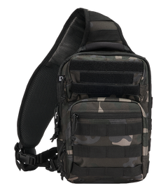 Rucsac US Cooper Sling Pack Medium Dark Camo Brandit - Comoditate și Rezistență