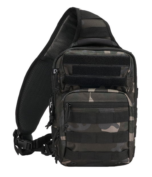 Rucsac US Cooper Sling Pack Medium Dark Camo Brandit - Comoditate și Rezistență