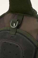 Rucsac US Cooper Sling Pack Medium Dark Woodland Brandit - Versatilitate Tactică