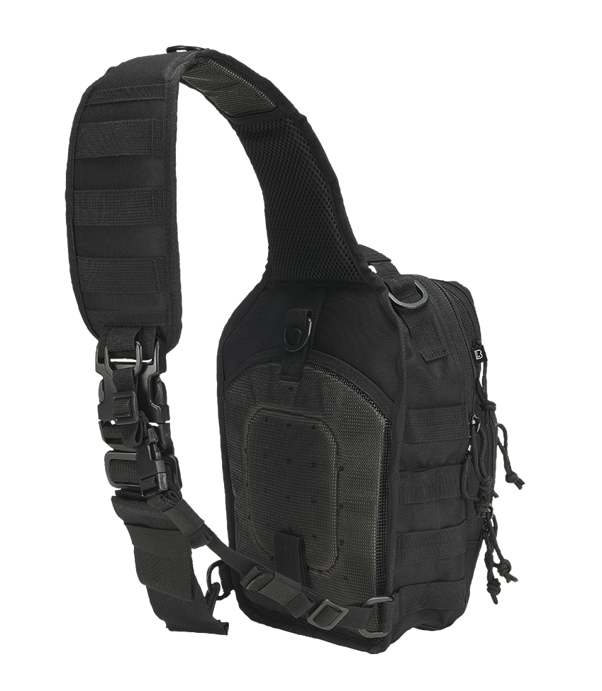 Rucsac US Cooper Sling Pack Medium Negru Brandit - Confort Tactic Zilnic