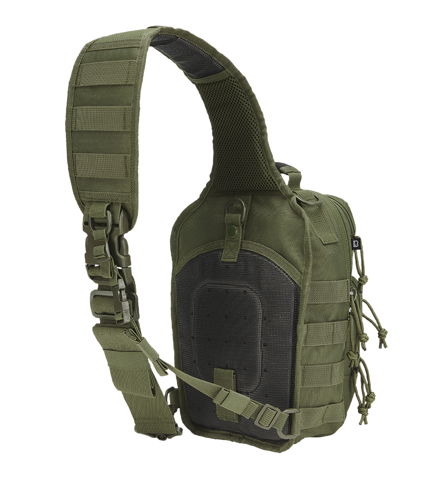 Rucsac US Cooper Sling Pack Medium Olive Brandit - Mobilitate si Acces Rapid