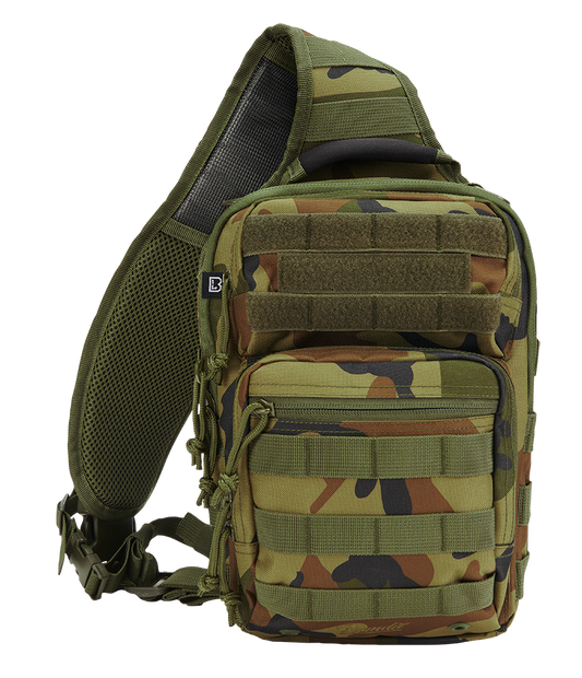 Rucsac US Cooper Sling Pack Medium Woodland Brandit - Versatilitate Urbana