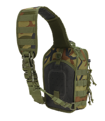 Rucsac US Cooper Sling Pack Medium Woodland Brandit - Versatilitate Urbana