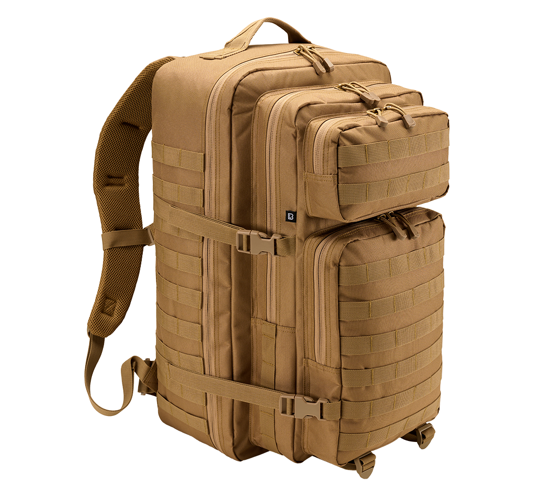 Rucsac US Cooper XL Camel Brandit - Spatiu Generos