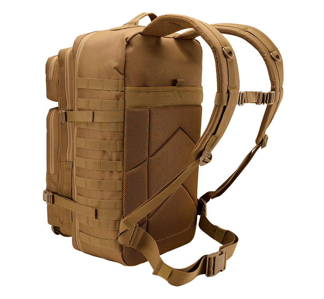 Rucsac US Cooper XL Camel Brandit - Spatiu Generos