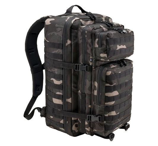 Rucsac US Cooper XL Dark Camo Brandit - Versatilitate Tactică