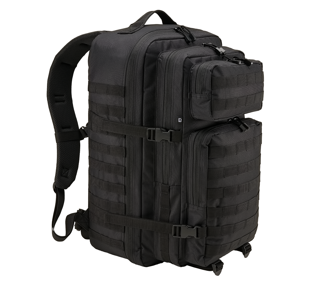 Rucsac US Cooper XL Negru Brandit - Spatiu Modular