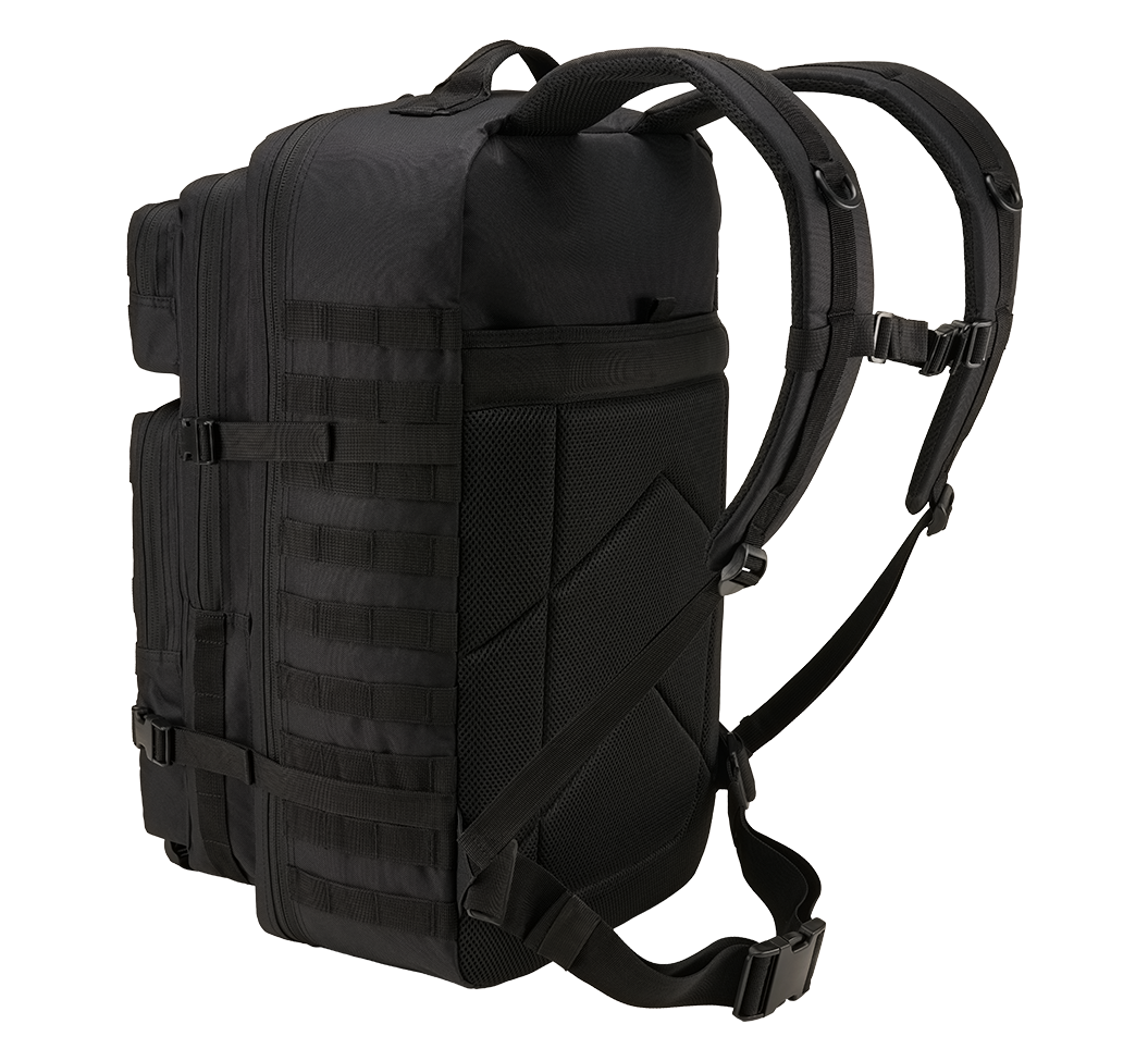 Rucsac US Cooper XL Negru Brandit - Spatiu Modular