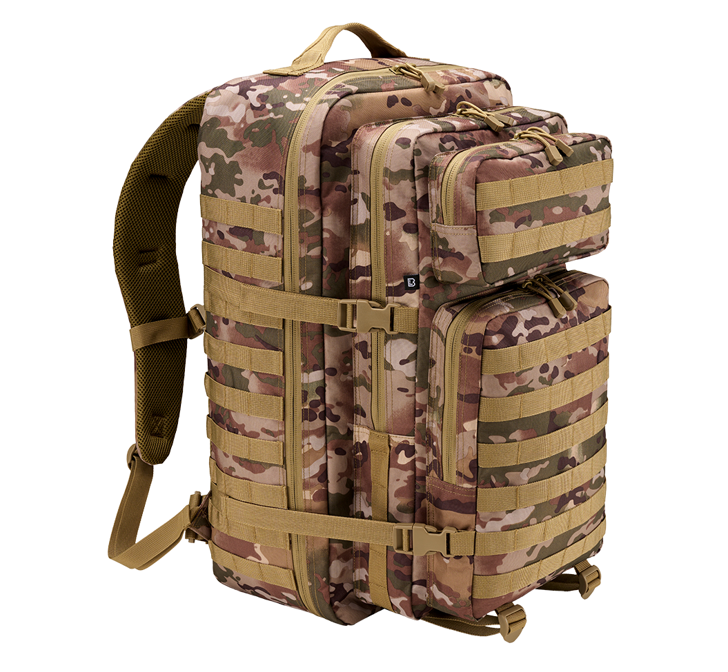 Rucsac US Cooper XL Tactical Camo Brandit - Fiabilitate in Misiune