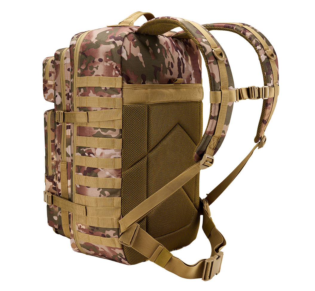 Rucsac US Cooper XL Tactical Camo Brandit - Fiabilitate in Misiune