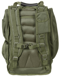 Rucsac US 'NATIONAL GUARD' Oliv MFHProfessional - Buzunar Telefon, Port Căști