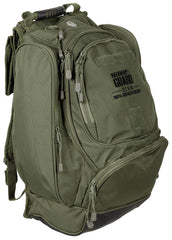 Rucsac US 'NATIONAL GUARD' Oliv MFHProfessional - Buzunar Telefon, Port Căști