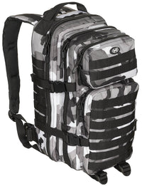 Rucsac US Rucksack, Assault I urban MFH - Bretele căptușite, Spate respirabil