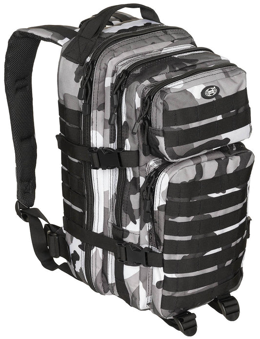 Rucsac US Rucksack, Assault I urban MFH - Bretele căptușite, Spate respirabil
