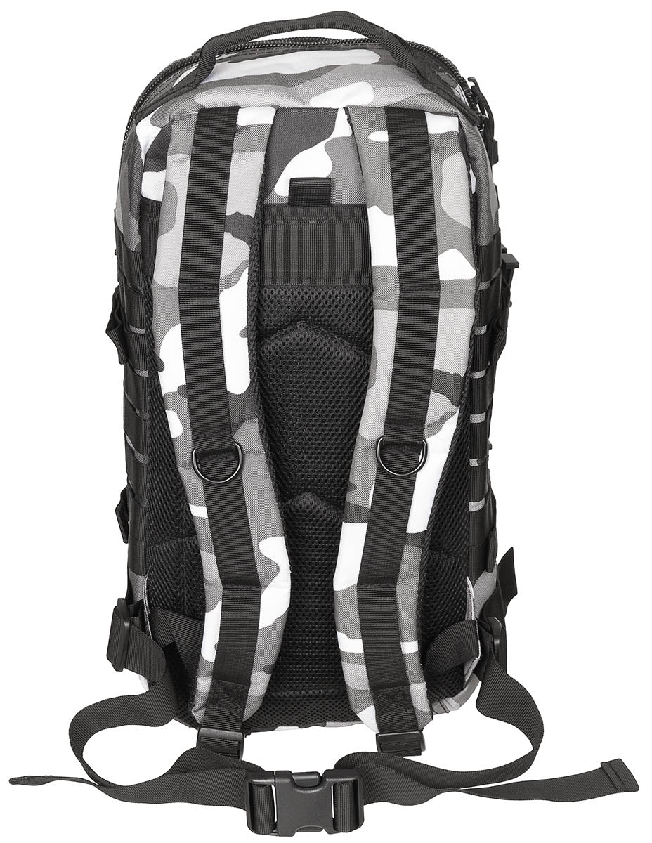 Rucsac US Rucksack, Assault I urban MFH - Bretele căptușite, Spate respirabil