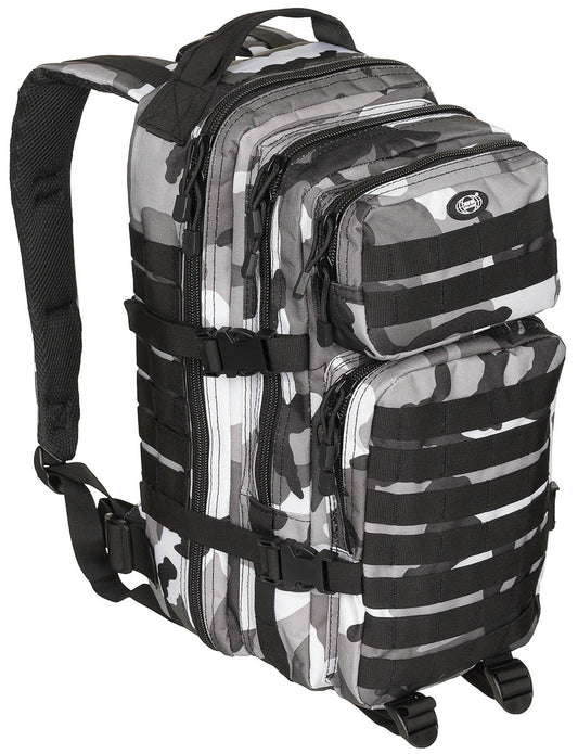 Rucsac US Rucksack, Assault I urban MFH - Bretele căptușite, Spate respirabil