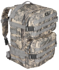 Rucsac US Rucksack, Assault II AT-digital MFH - Bretele Ajustabile, Spate Mesh