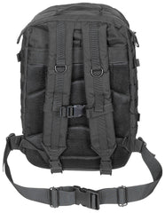 Rucsac US Rucksack Assault II Negru MFH - Bretele Ergonomice, Compatibil Hidratare
