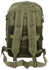 Rucsac US Rucksack Assault II Oliv MFH - Bretele Ajustabile, Spate Ventilat
