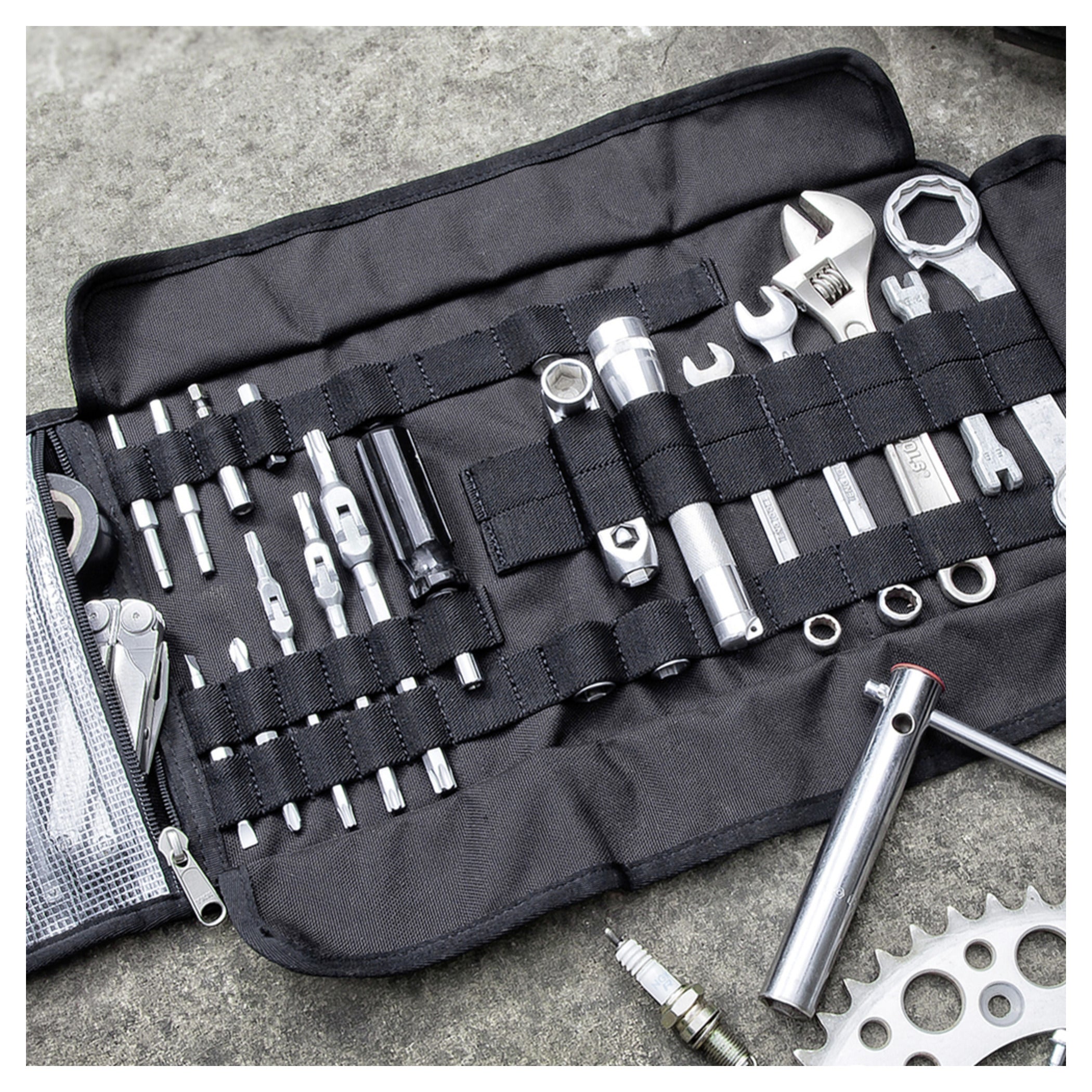 Rulou Scule Moto Kriega Tool Roll - Organizare Esențială