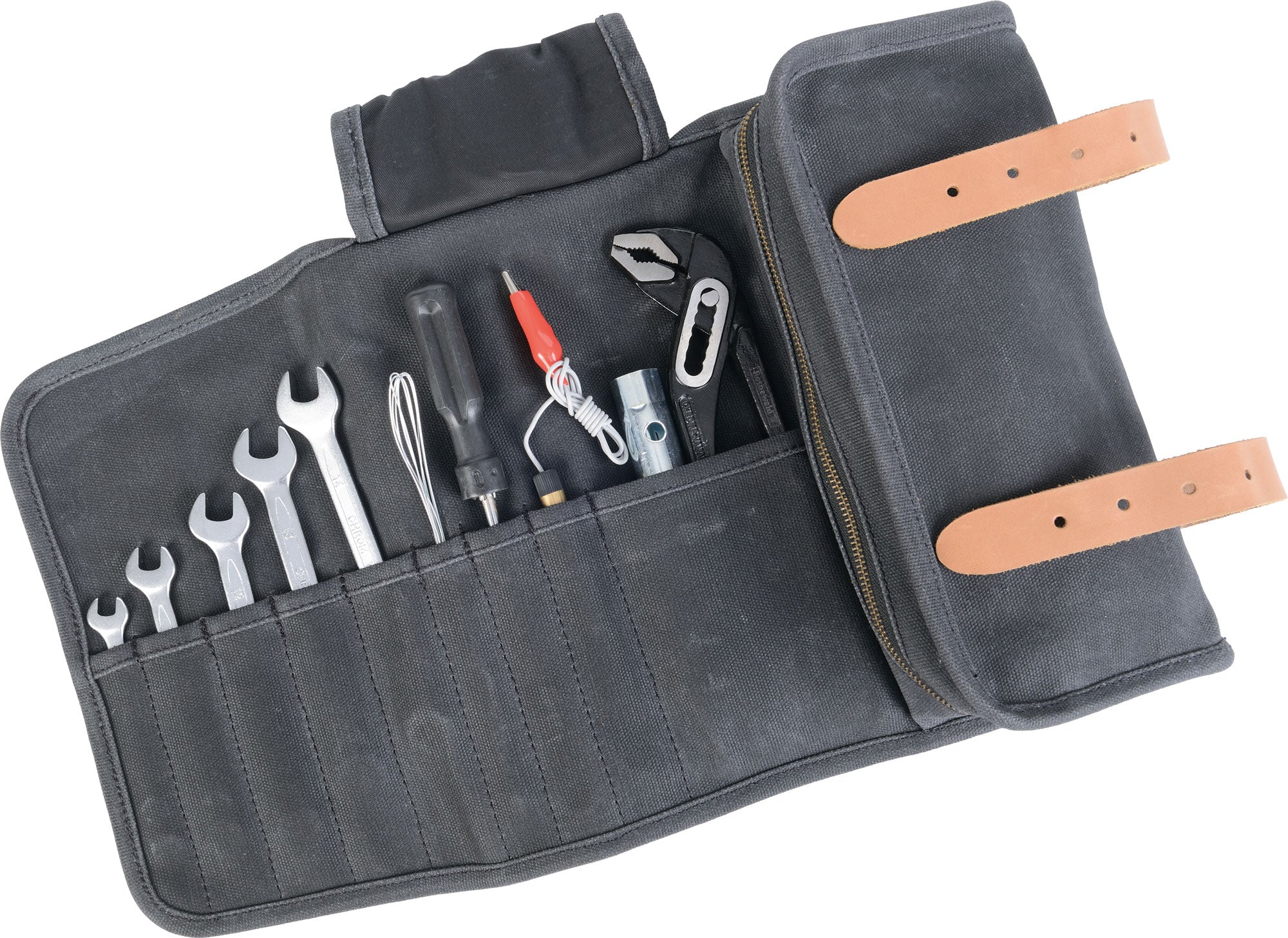 Rulou scule Vintage Canvas Louis - Organizare stilată moto