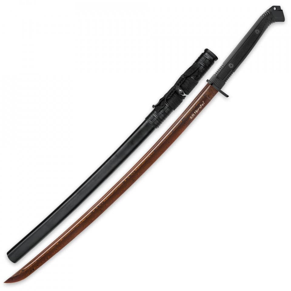 Sabie Honshu Boshin Black Damascus Katana United Cutlery