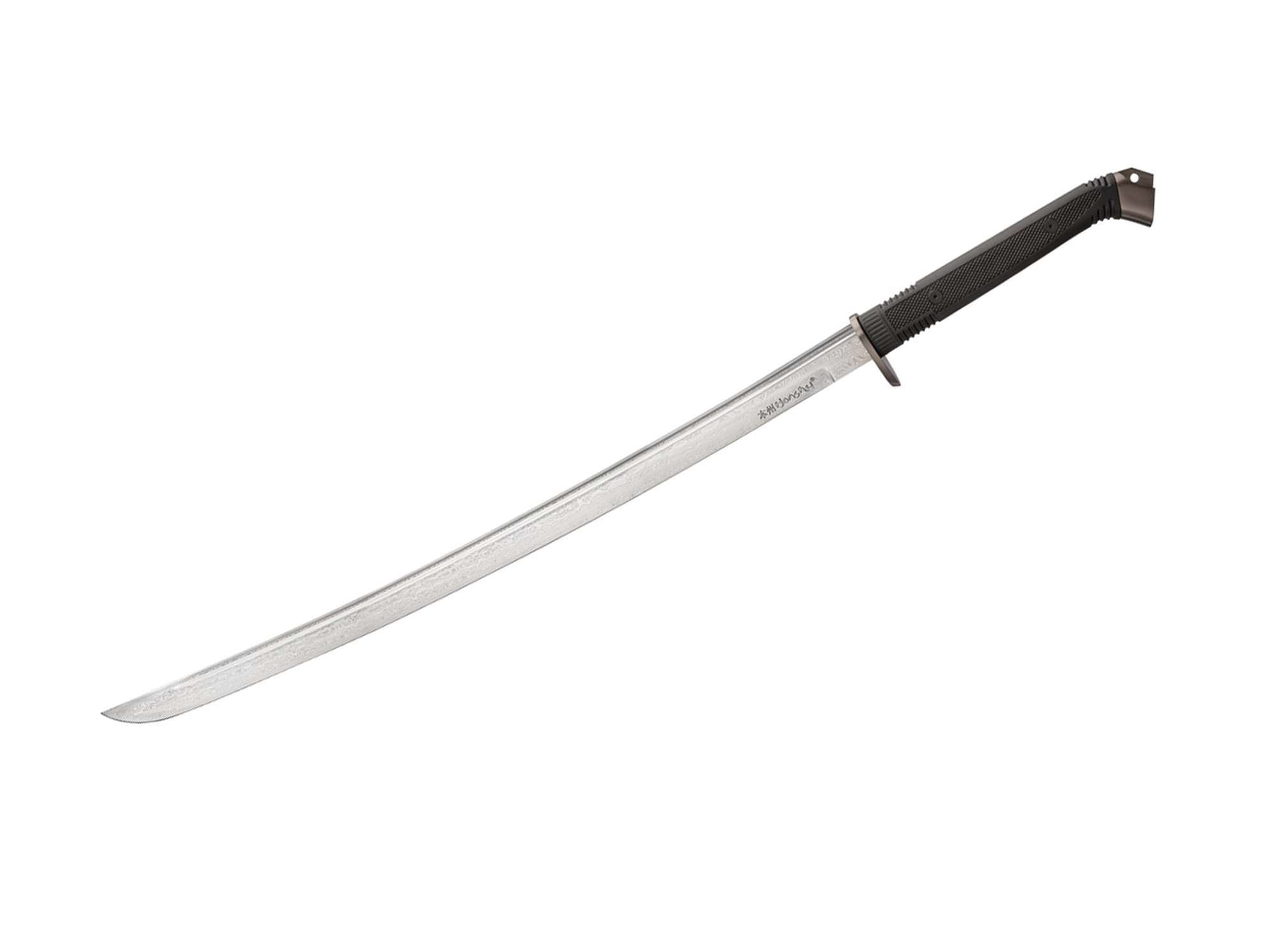 Sabie Honshu Boshin Damascus Katana United Cutlery- Lama Damasc 800 straturi, Maner TPR