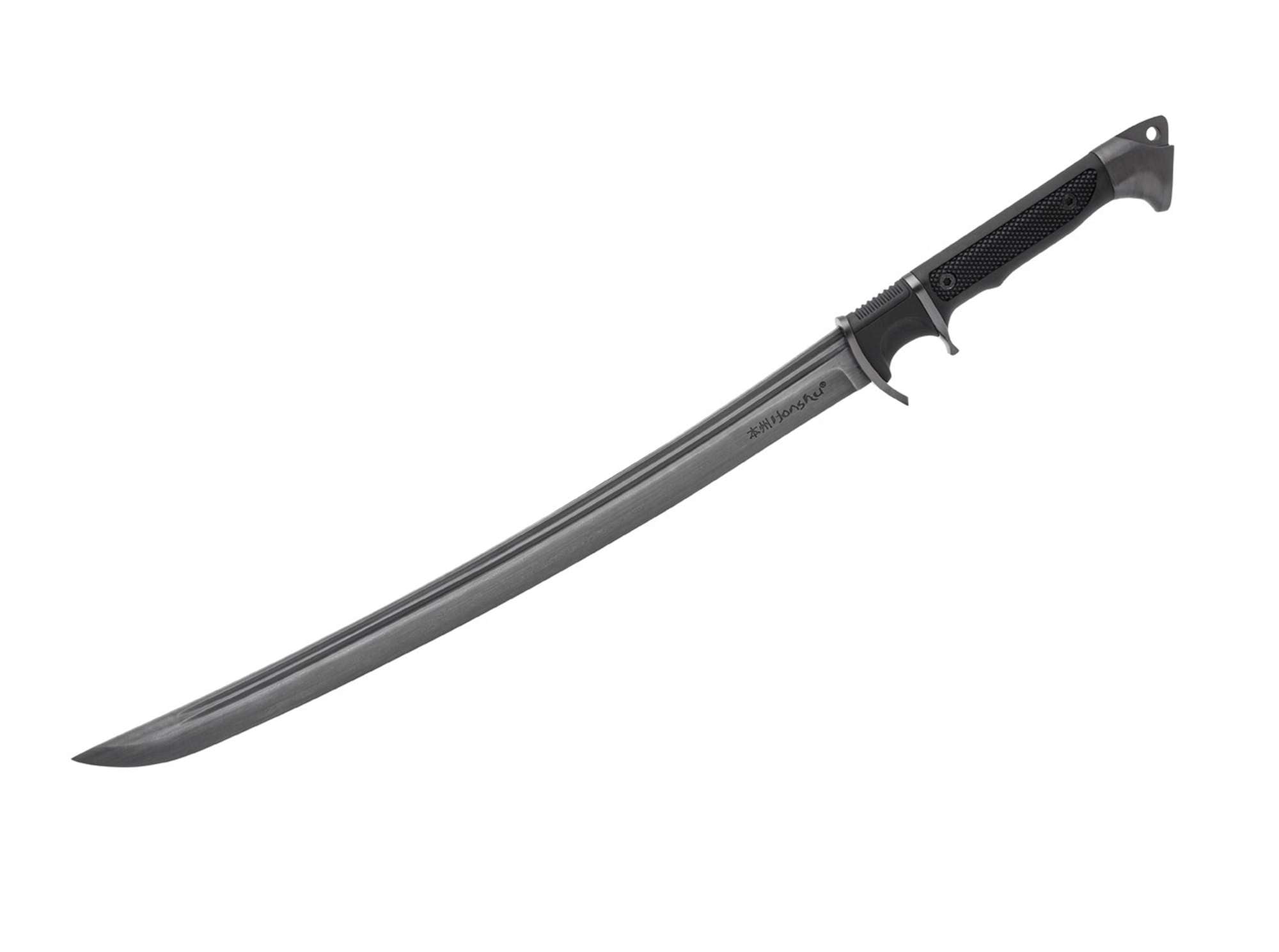 Sabie Honshu Damascus Subhilt Wakizashi United Cutlery- Lama Damasc, Maner TPR