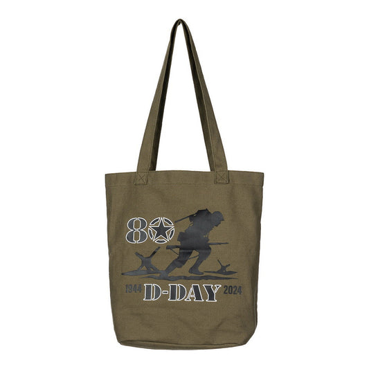 Sac Canvas D-Day 80 Verde Military-Shop - Versatilitate Strategică Autentică
