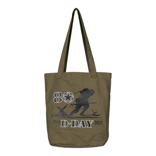 Sac Canvas D-Day 80 Verde Military-Shop - Versatilitate Strategică Autentică