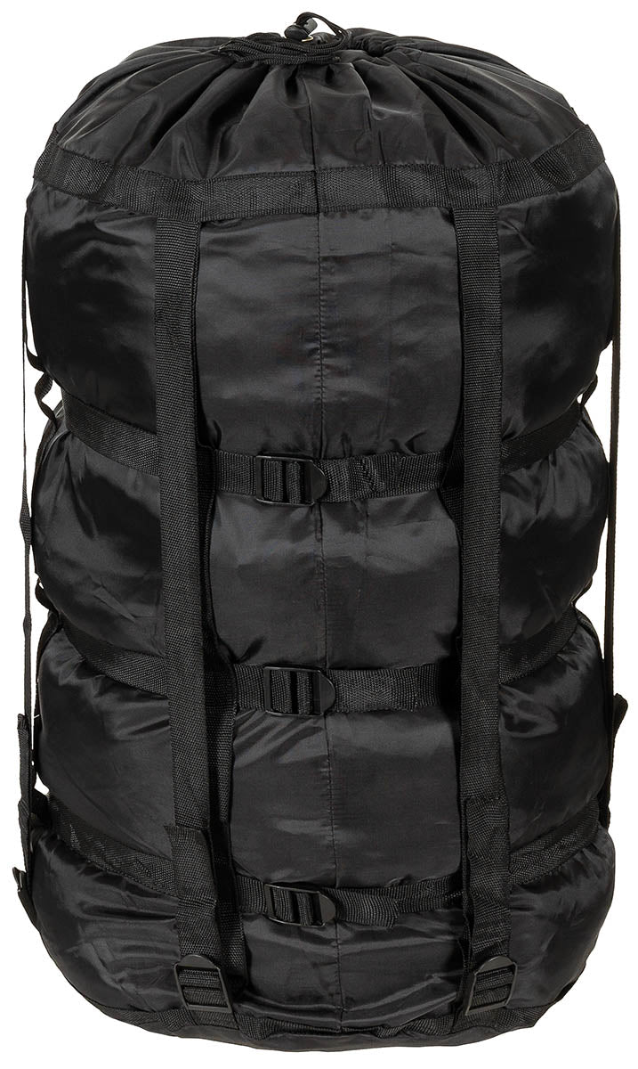 Sac Compresie US Modular Negru MFH - 9 curele, 250g