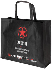 Sac Cumpărături Imprimat Negru - 50x40x15cm, Durabil