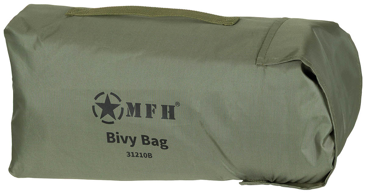 Sac de Bivuac Hooped Bivy Oliv MFH - Impermeabil, Respirabil