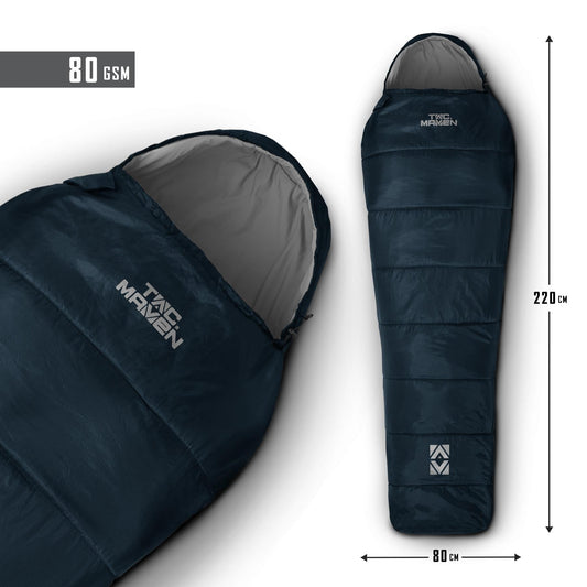 Sac de Dormit Cocoon Sleeping Bag 80GR/M² D19021 Midnight Blue Pentagon Tactical - Lejeritate și Confort Sub Stele