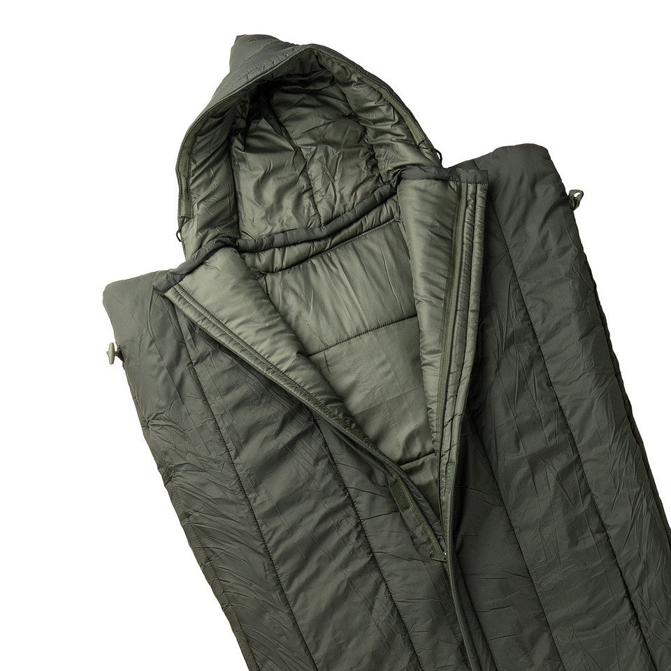 Sac de Dormit Commander Verde - Confort Termic Extrem până la -15°C