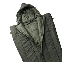 Sac de Dormit Commander Verde - Confort Termic Extrem până la -15°C